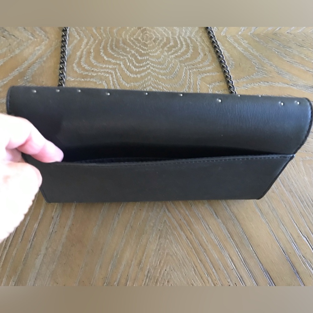 Simply Vera Wang Black Studded Crossbody Bag - Picture 9 of 13